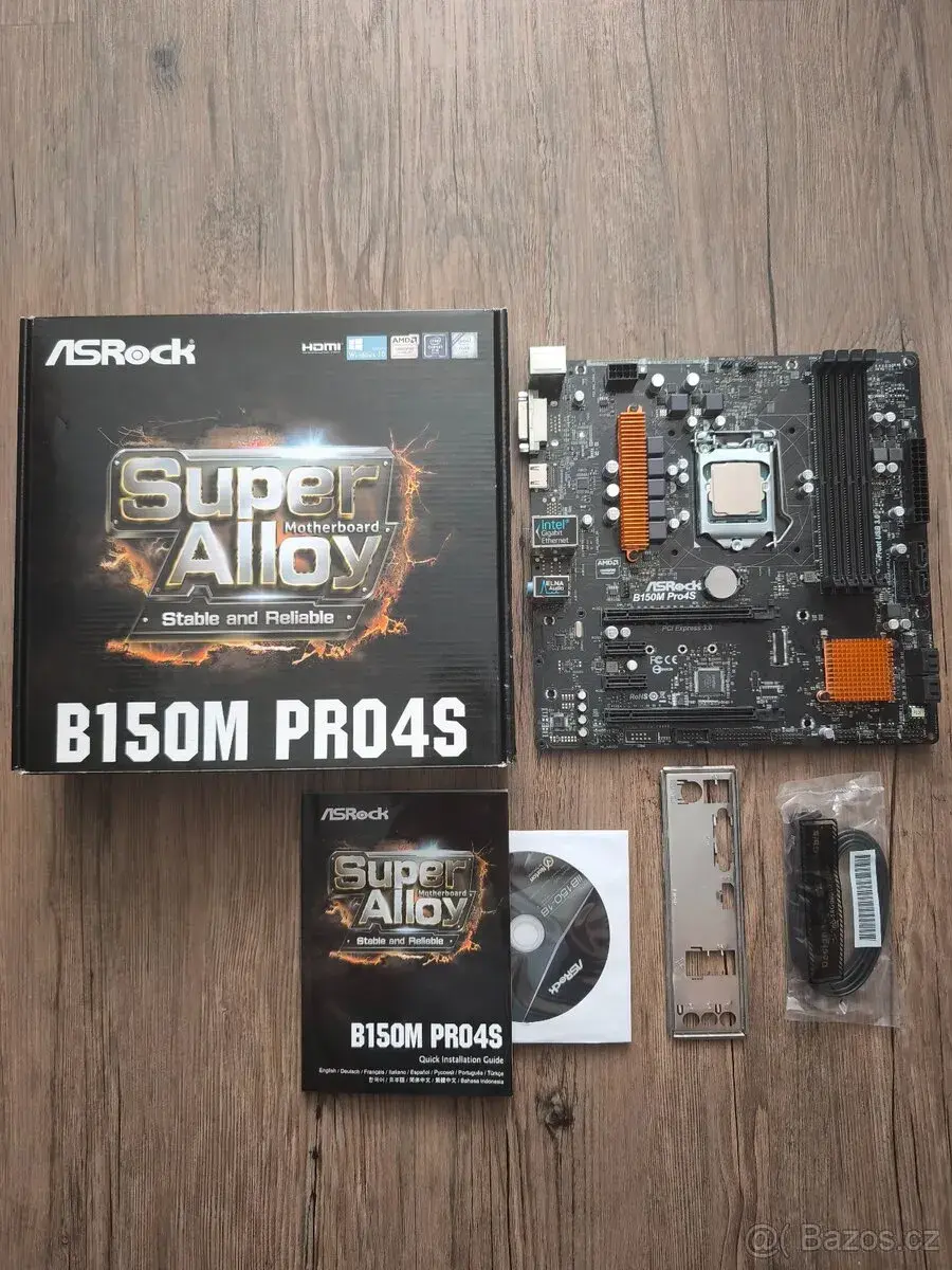 ASRock B150M Pro4S + I3-7100