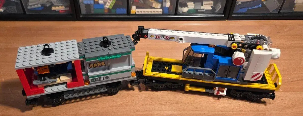 Lego vagony ze setu 60198