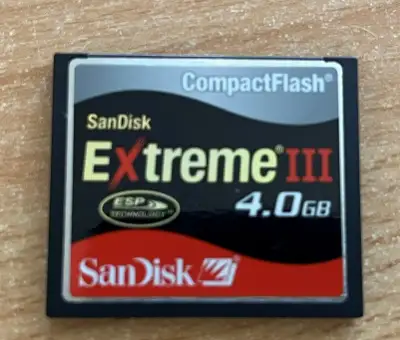 Compact Flash 4GB