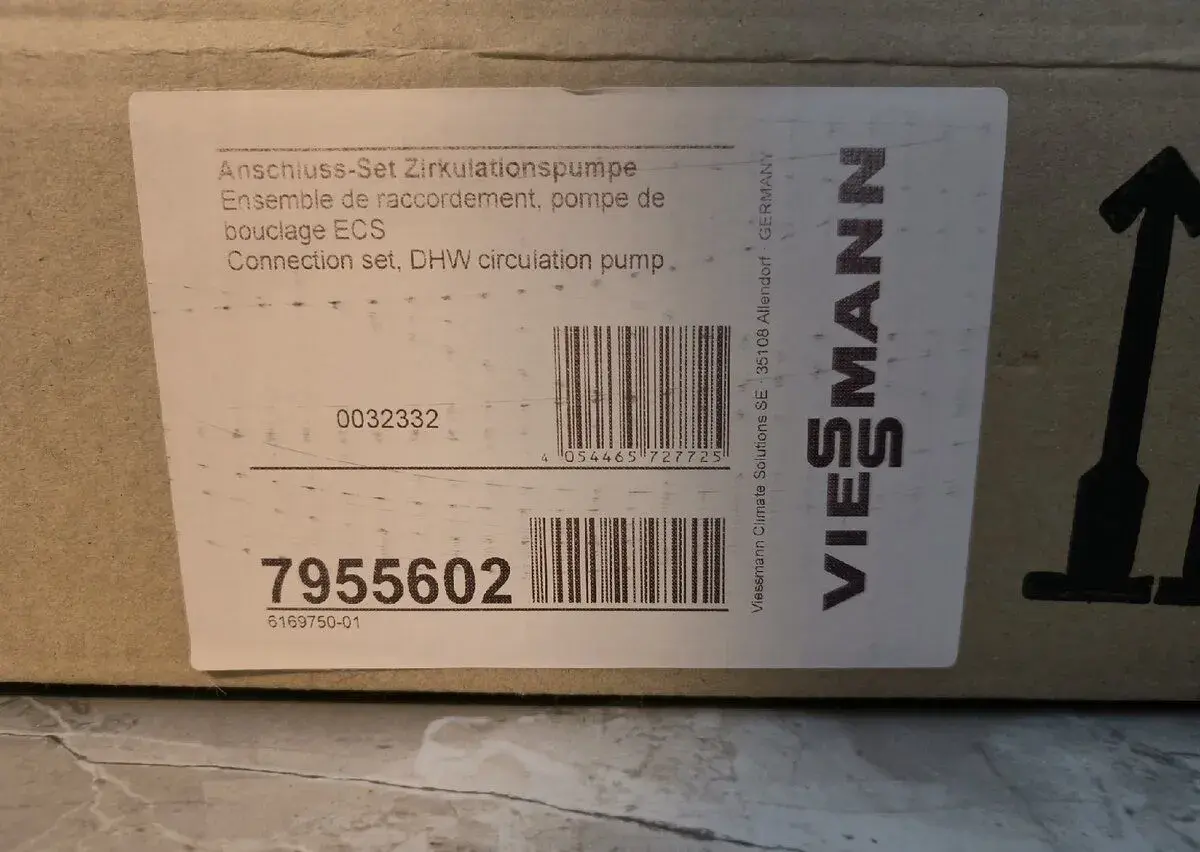 Kompletní cirkulační sada Viessmann 7955602 + čerpadla