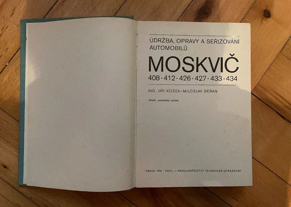 Údržba, Opravy a seřizování automobilů Moskvič