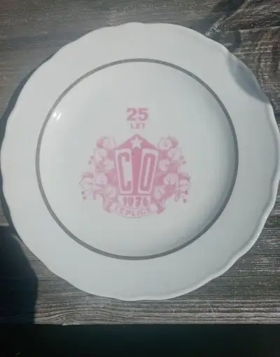 Talíř 25 let CO Teplice