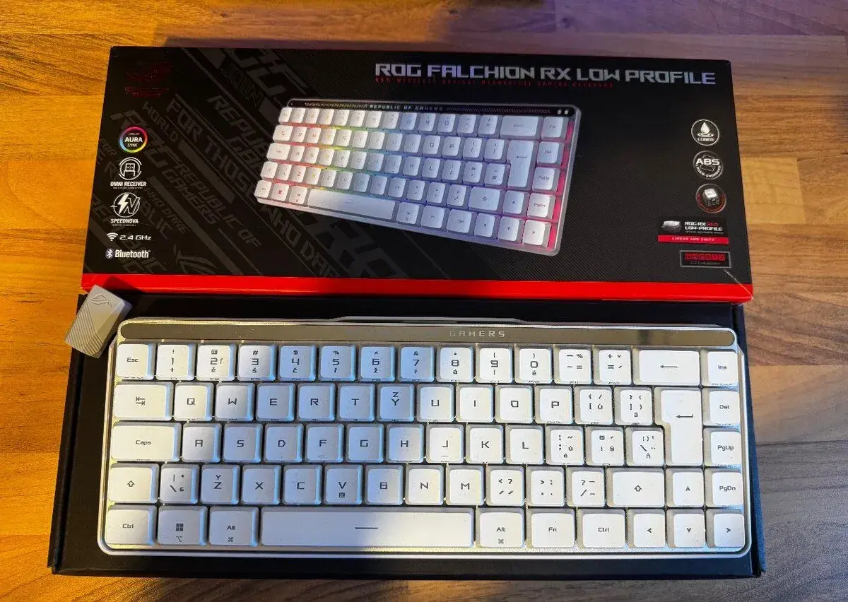 ASUS ROG FALCHION RX Low profile (ROG RX RED) - CZ/SK