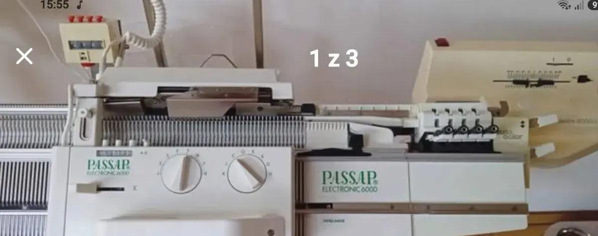 Pletací stroj Passap Electronic 6000