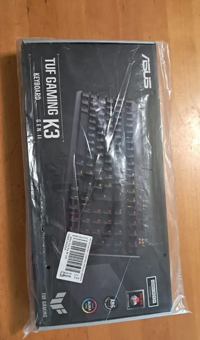 Klávesnice ASUS TUF K3 GEN II - Nová