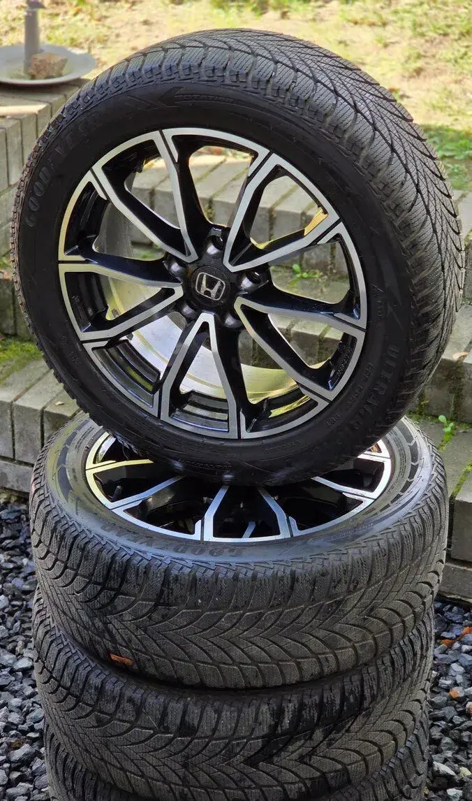 Alu kola 17" MAK + zimní pneumatiky GOODYEAR