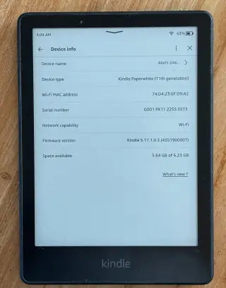 Čtečka Amazon Kindle Paperwhite 11. gen 8GB
