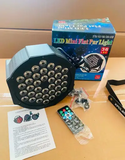 LED par reflektor 36 led RGB, DMX, strobo