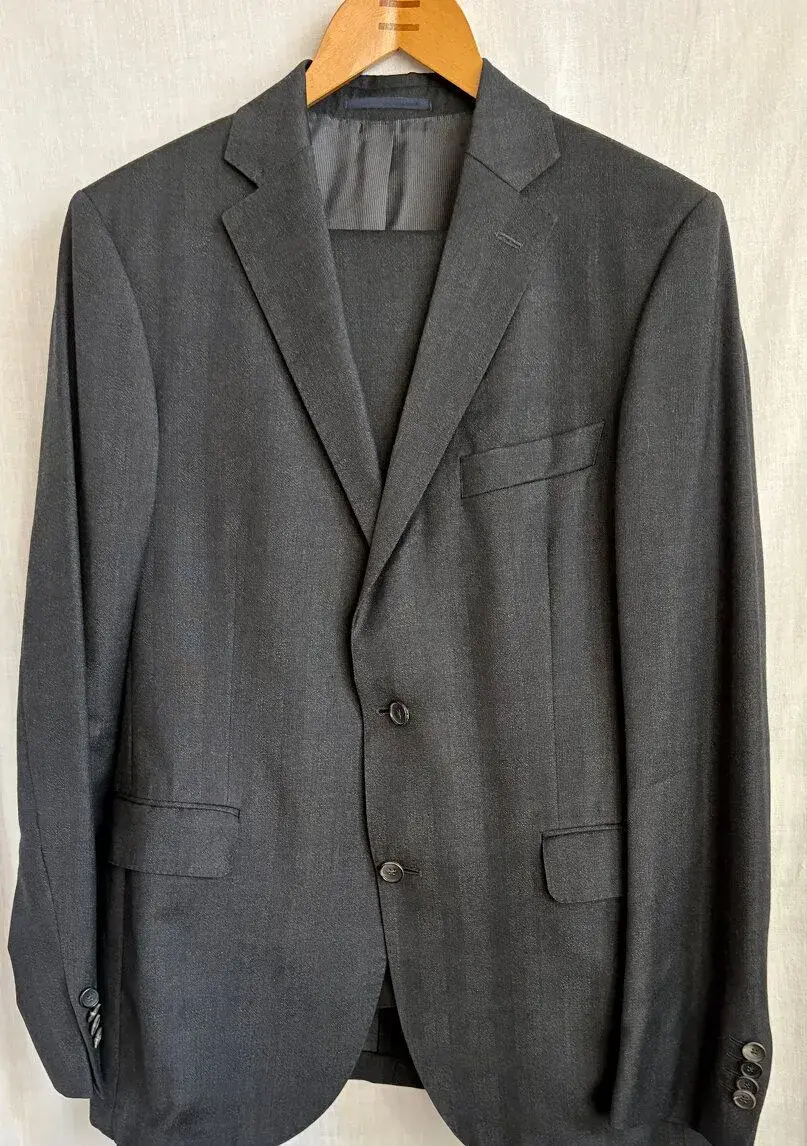 vlněný oblek Eduard Dressler Hirmer vel 50