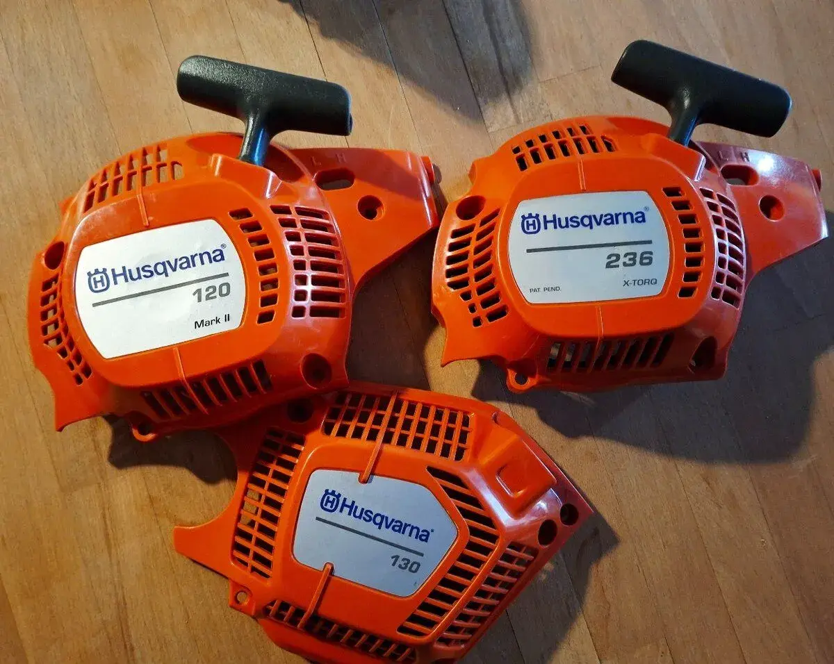 Startování pil Husqvarna 130, 120 a 236