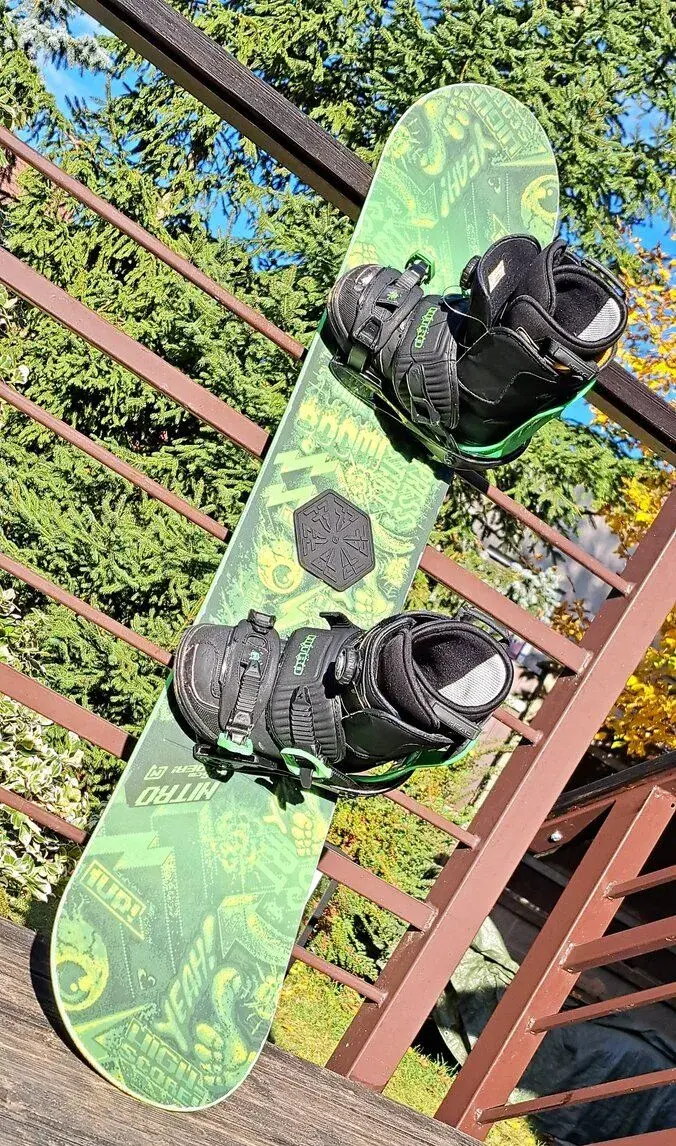 Dětský snowboard set Prkno+Vázání+Boty