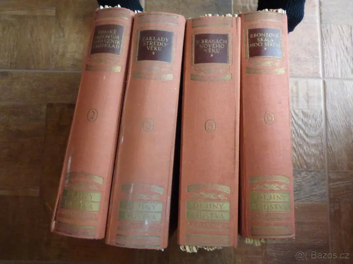 Dějiny Lidstva - Josef Šusta: Díl 2,3,5,6