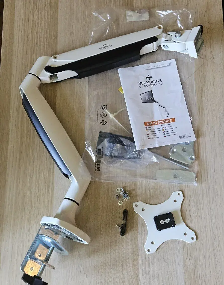 Držák na monitor Neomounts NM-D750WHITE