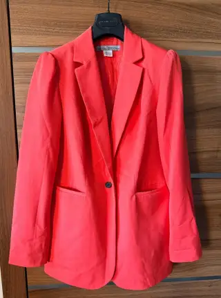Dámské korálově červené sako Ashley Brooke – vel. 38