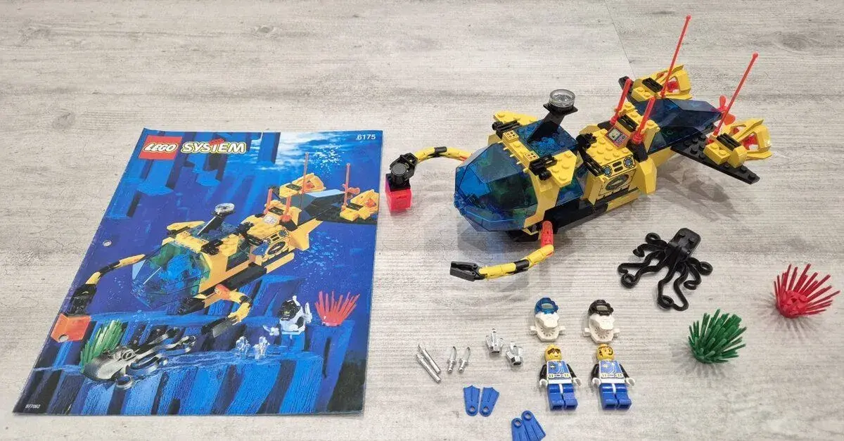 LEGO SYSTEM 6175 Crystal Explorer Sub