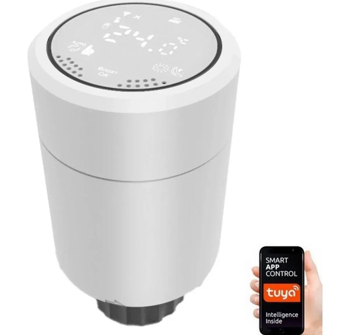 2x chytrá termostatická hlavice Immax NEO Smart