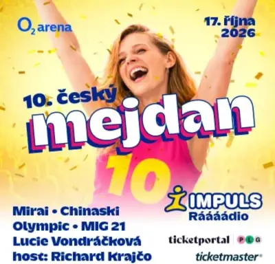 10. Český mejdan s Impulsem 2x vstupenka