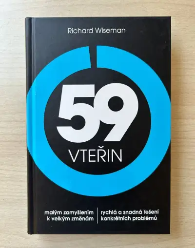 Richard Wiseman – 59 vteřin (NOVÁ)
