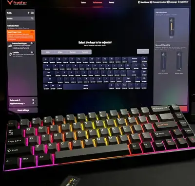 DrunkDeer G65, Rapid Trigger - jako nová, komplet balení