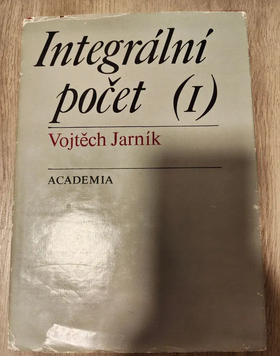Integrální počet I - Vojtěch Jarník