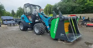 kolový nakladač, motor kubota / Yunnei,