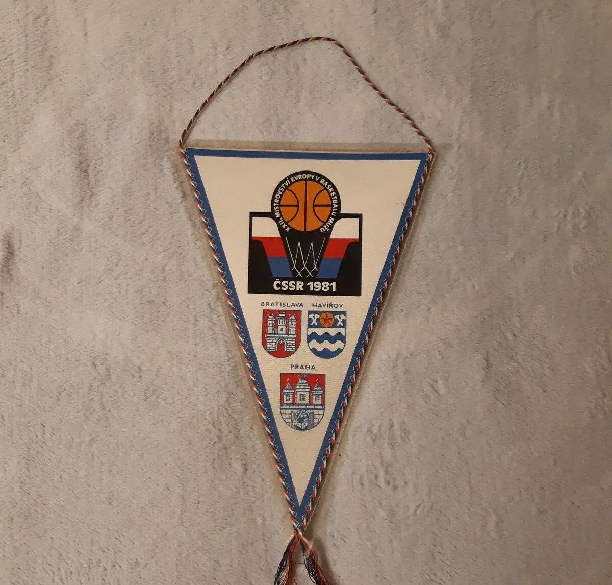vlaječka XXll. Mistrovství Evropy v basketbalu mužů 1981