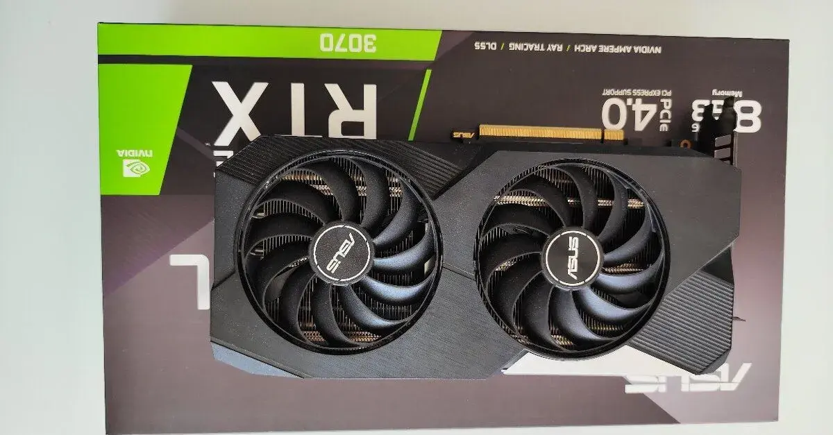 Grafická karta ASUS GEFORCE RTX 3070 DUAL 8G