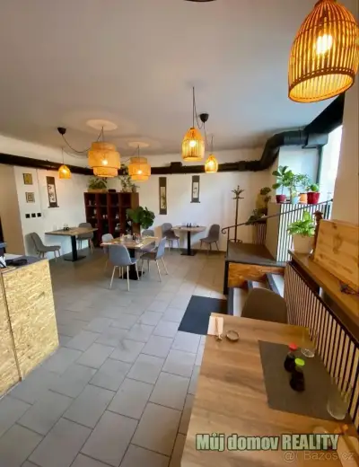 Pronájem zavedené restaurace 86 m and sup2; Rašínovo nábřeží