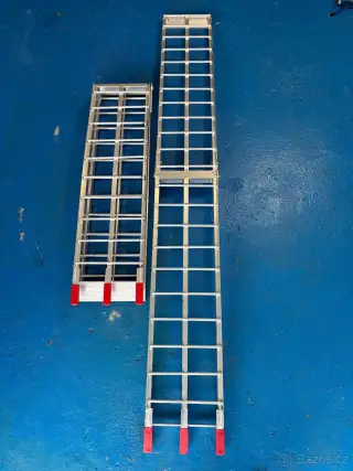 Sada hliníkových nájezdových ramp