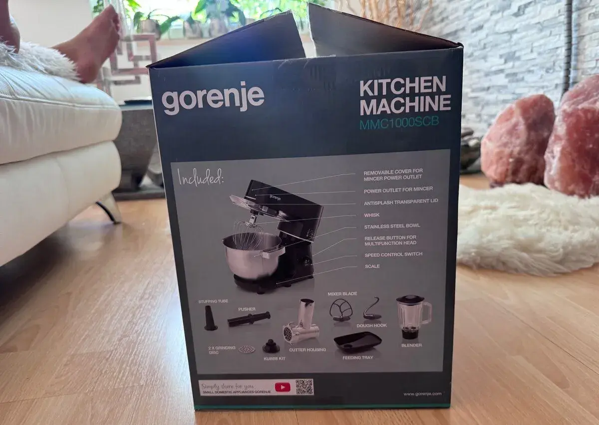 Robot Gorenje MMC1000SCB – NEROZBALENÝ/NOVÝ