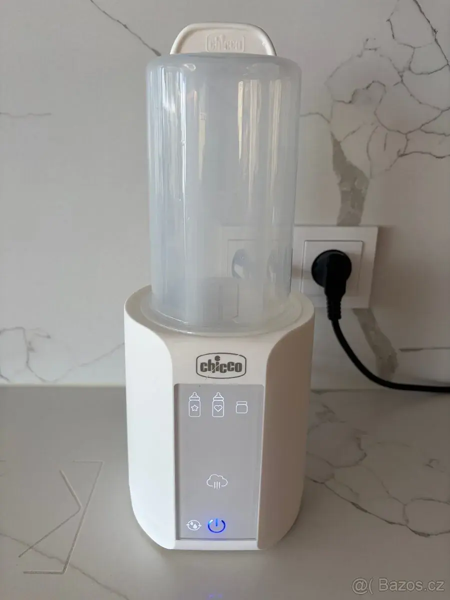 CHICCO 2v1 ohřívač lahví se sterilizátorem