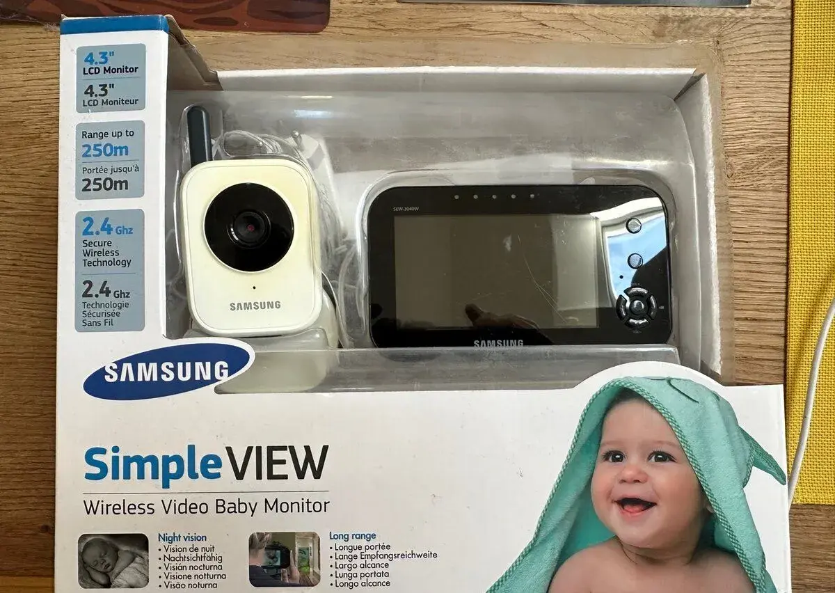 Dětská bezdrátová chůvička Samsung SEW-3040w