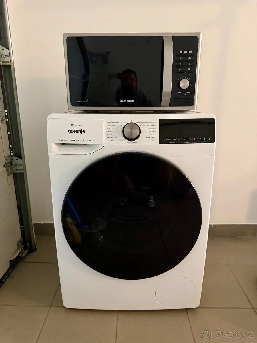 Pračka Gorenje - Mikrovlnka Samsung 1 ROK STARÉ