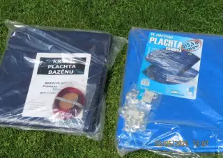 Krycí plachta na bazén na zimu i na léto