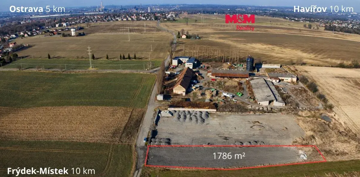Pronájem provozní plochy, 1786 m², Vratimov, ul. Na Příčnici