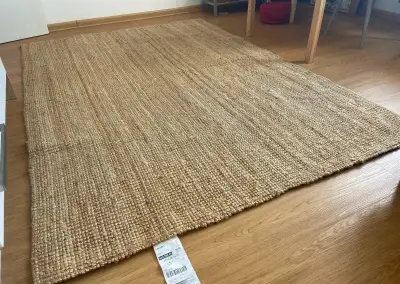Jutový koberec IKEA Lohals