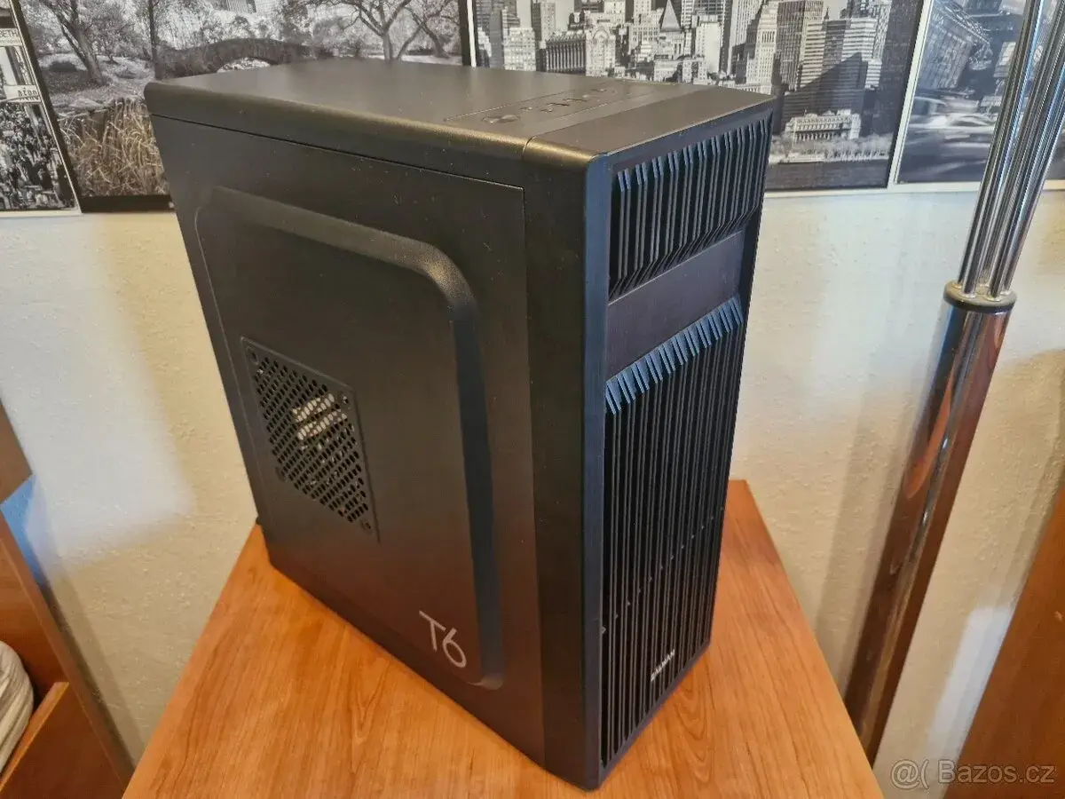 Case Zalman T6 + 5x LED RGB ventilátor