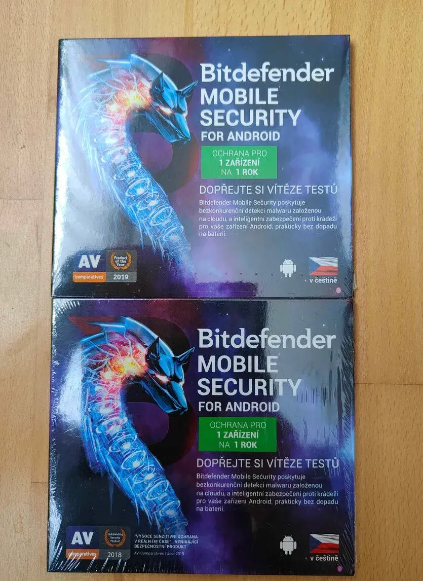 Bitdefender MOBILE SECURITY For Android CZ ( 2 ks )