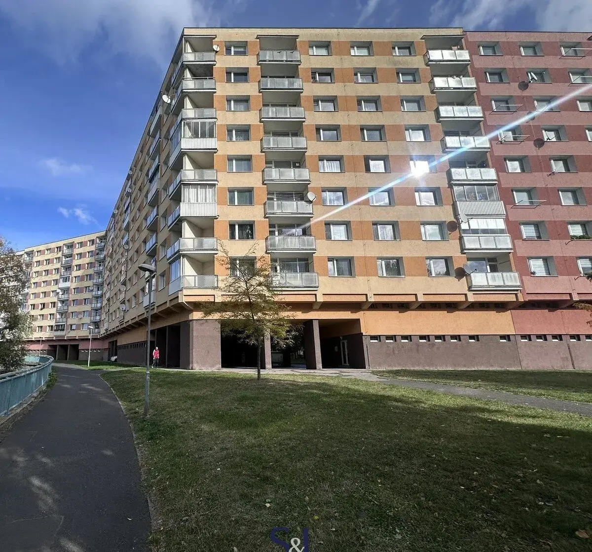 Pronájem bytu 3+1, 83 m², 3 lodžie, Chomutov, ulice Bezručov