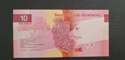 10 Patacas, Macao, rok 2020, UNC