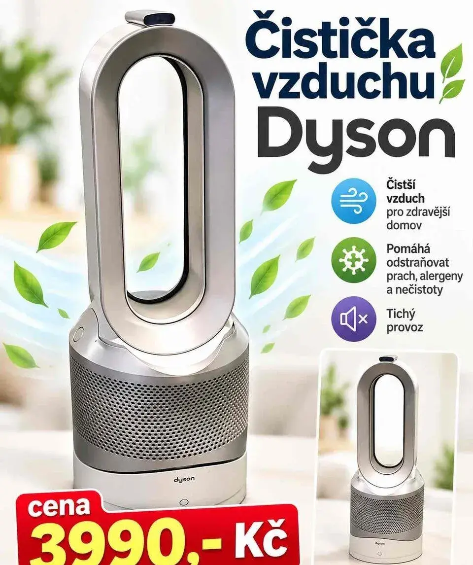 Čistička vzduchu Dyson Hot + Cool