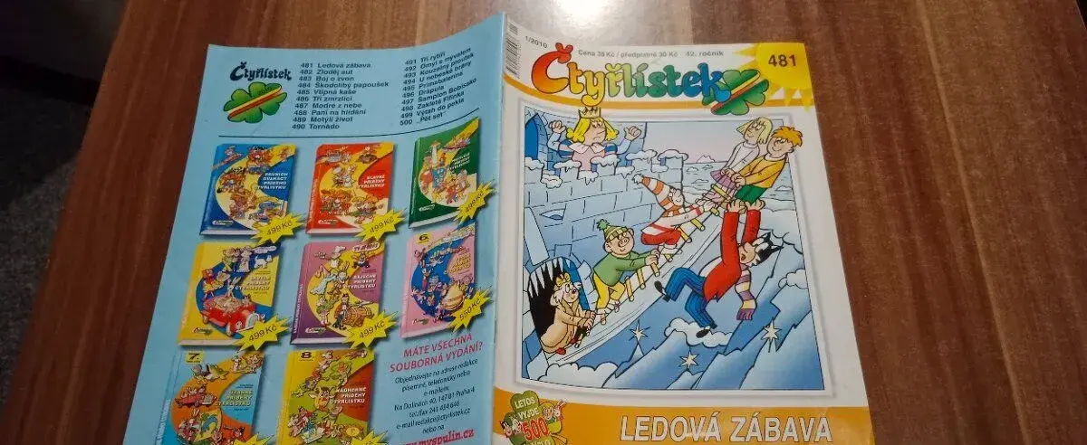 Čtyřlístek č 380 - 481.