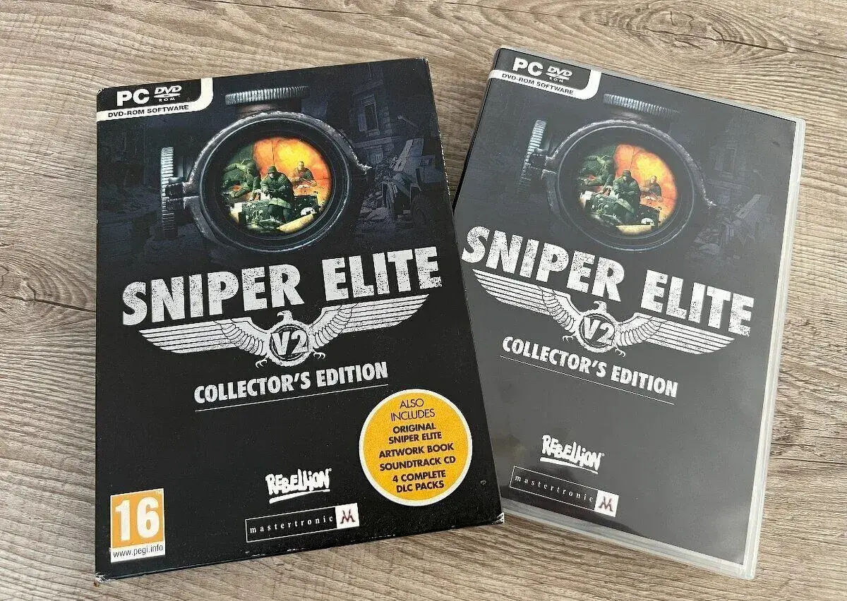 PC hra Sniper Elite V2 sběratelská edice