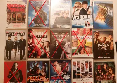 Filmy DVD 7. Inzerát