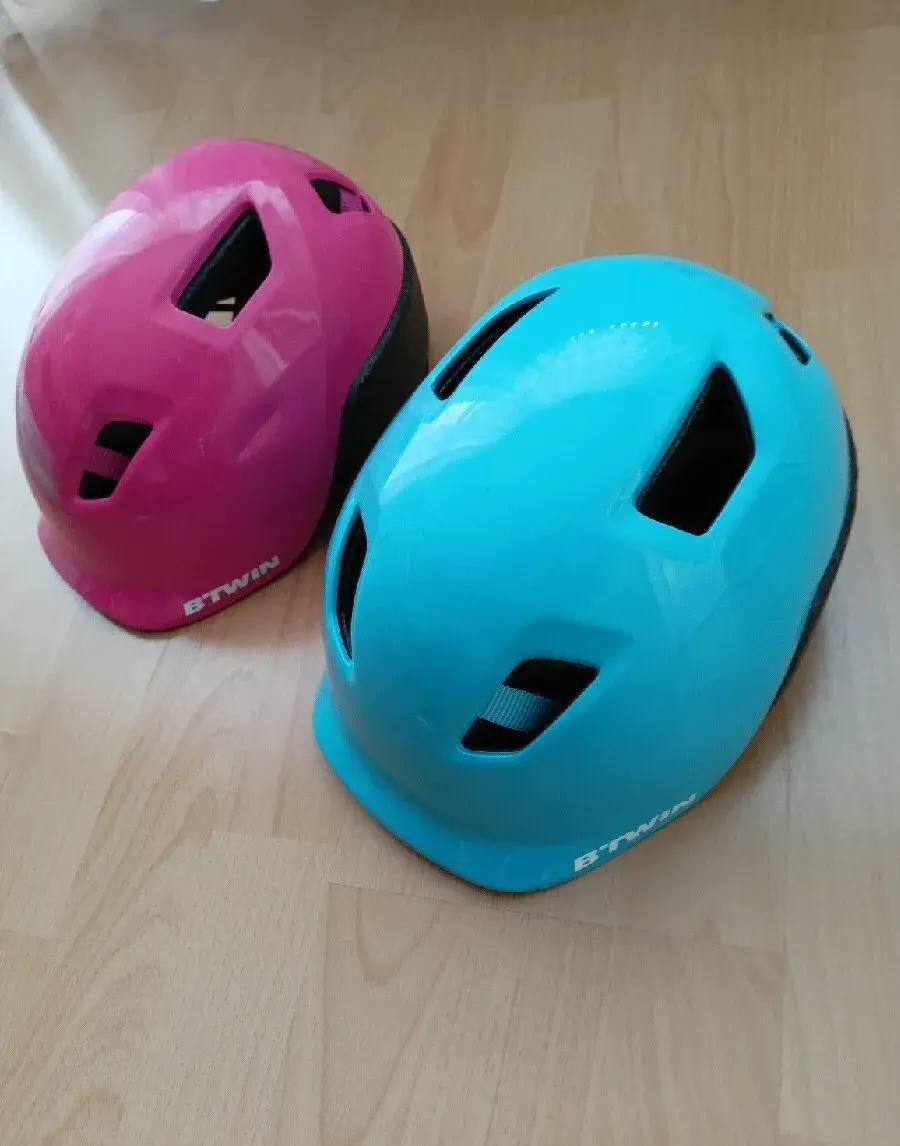 Decathlon helma modrá BTWIN velikost S