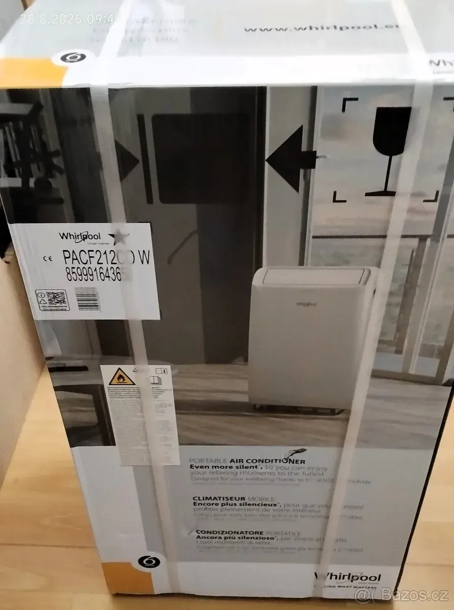 Klimatizace WHIRLPOOL PACF212CO W - výhra v tombole