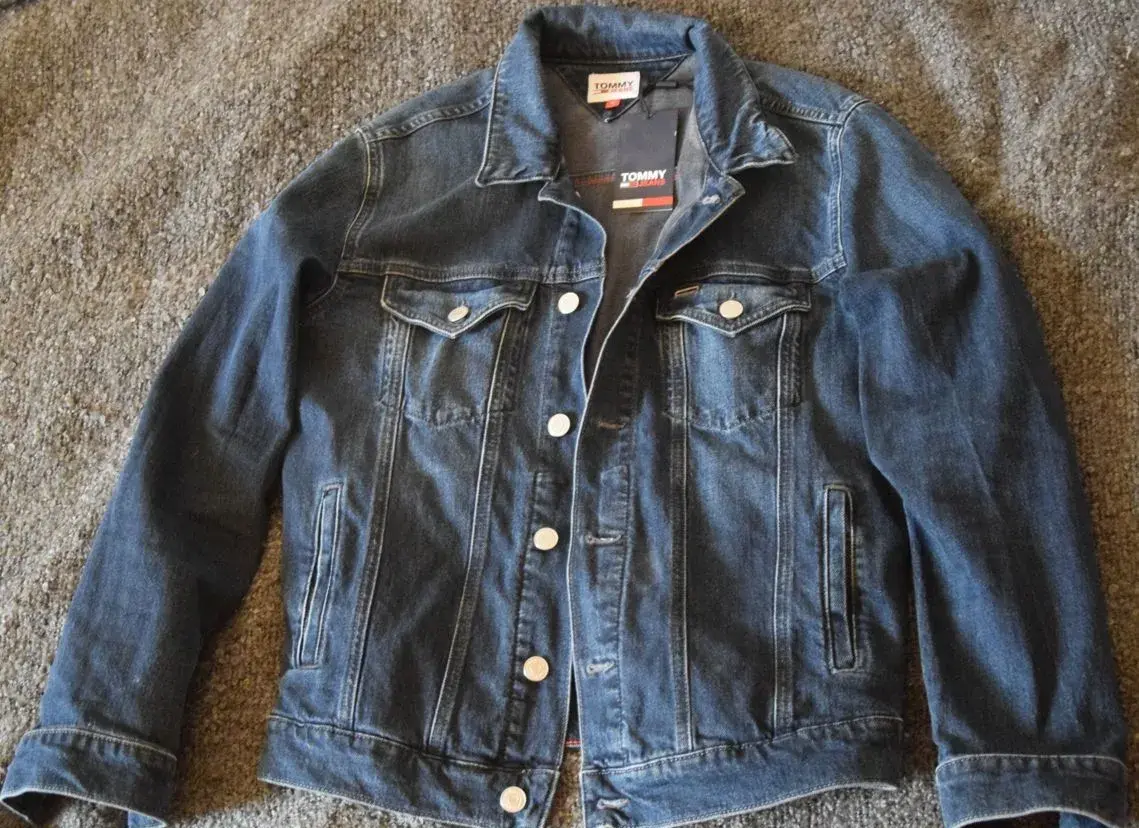 HILFIGER TOMMY Jeans - modrá, bunda ,velikost "M", NOVÁ