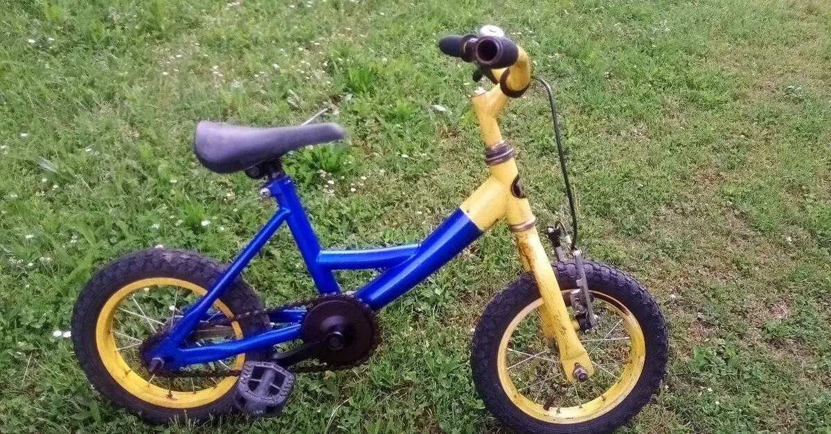 dětské kolo na 12 palcových kolečkách
