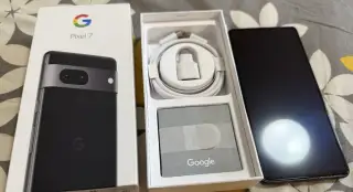 Google Pixel 7 5G v barvě Obsidian (černá) - velmi dobrý sta