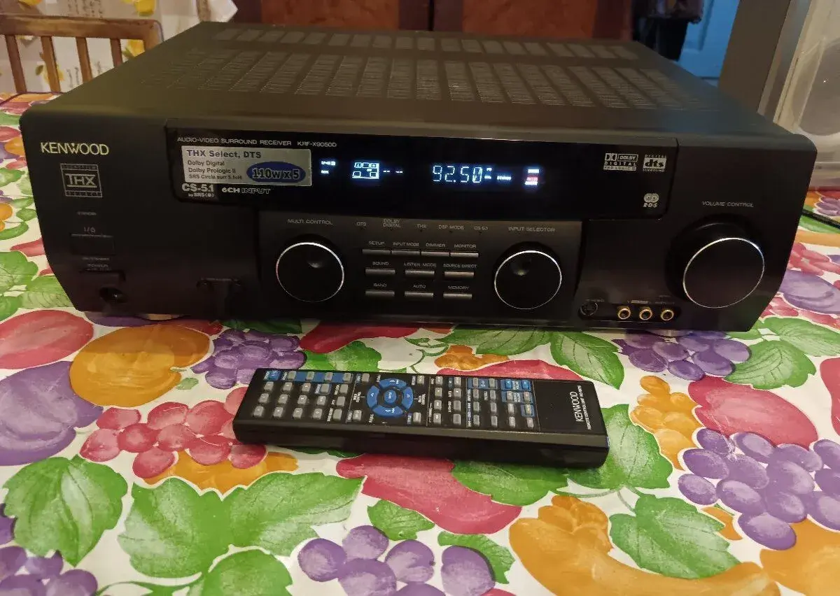 Receiver 5.1 KENWOOD KRF-X9050D DTS,THX.RDS s DO